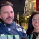 Cổ động viên Seahawks ăn mừng chiến thắng Super Bowl vang dội