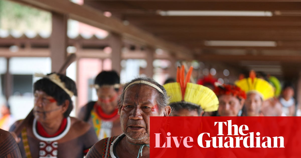 Người biểu tình tại hội nghị khí hậu Cop30 ở Belém, Brazil