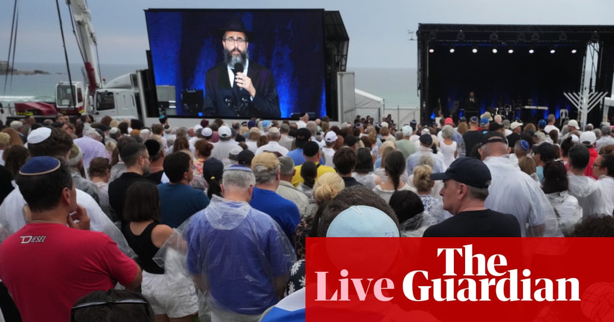 Cộng đồng Do Th&aacute;i Sydney thắp nến tưởng niệm sau vụ tấn c&ocirc;ng