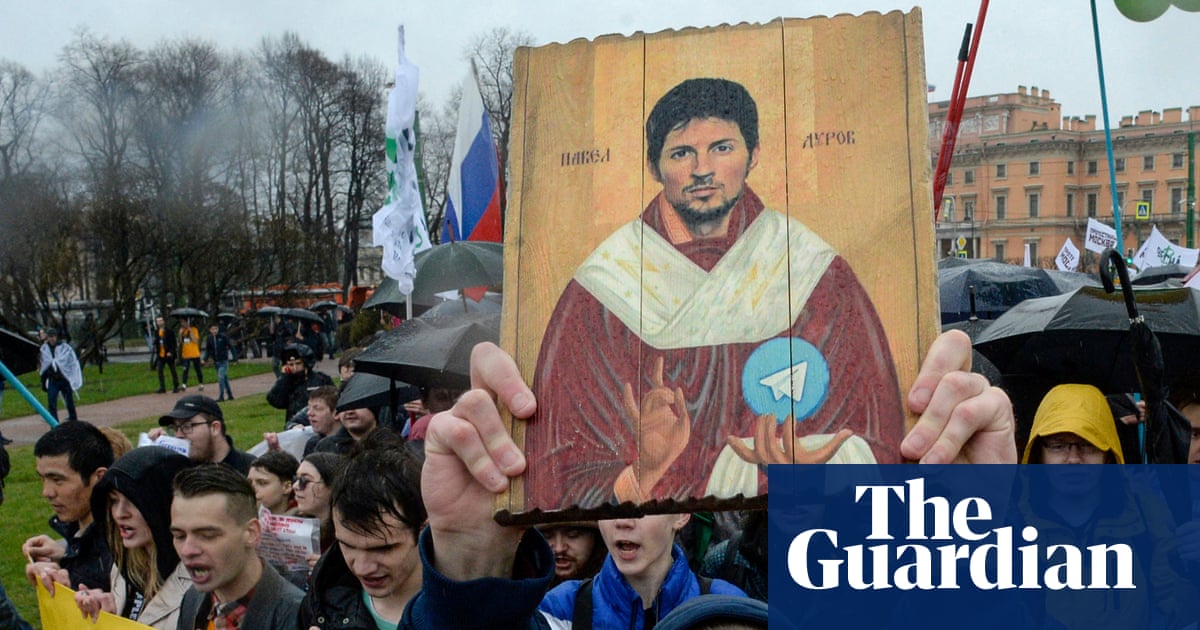 Pavel Durov, người s&aacute;ng lập Telegram, trong một bức ảnh ch&acirc;n dung.