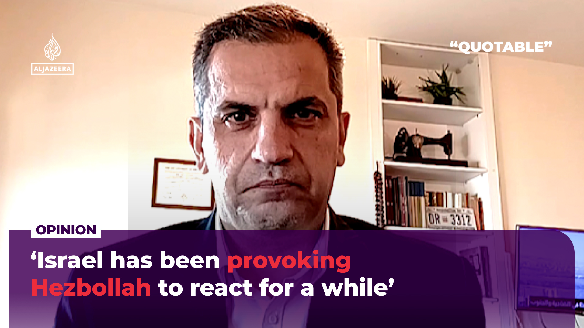 Nh&agrave; ph&acirc;n t&iacute;ch Joe Macaron ph&aacute;t biểu về căng thẳng giữa Israel v&agrave; Hezbollah