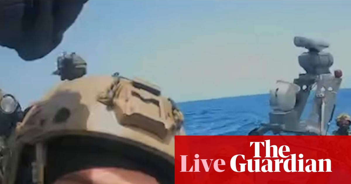Đo&agrave;n t&agrave;u cứu trợ nh&acirc;n đạo tới Gaza bị lực lượng Israel chặn lại